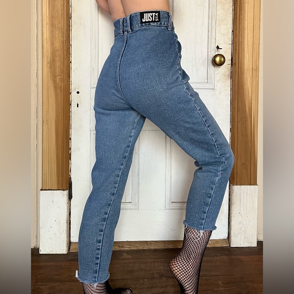 Just USA High Rise Blue Women's Jeans